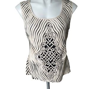 Obstinee by IKA Stretch Fitted Sleeveless Top